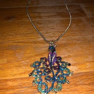Betsey Johnson Jewelry - peacock neckless 🤐 Betsey Johnson Jewelry - peacock neckless 🤐